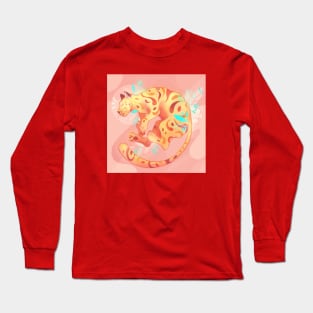 Pink Tiger Long Sleeve T-Shirt